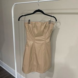 BRAND NEW NUDE PRINCESS POLLY MINI DRESS